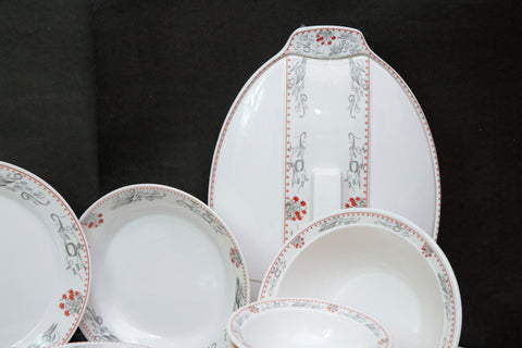 Floral Melamine Dinner Set
