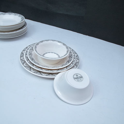 Wiggle Melamine Dinner Set