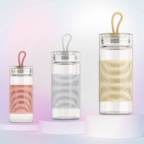 Water Bottle- Classy Glitter Base