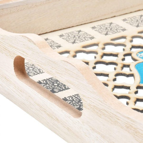 Oceania Woody Trays (Pair)