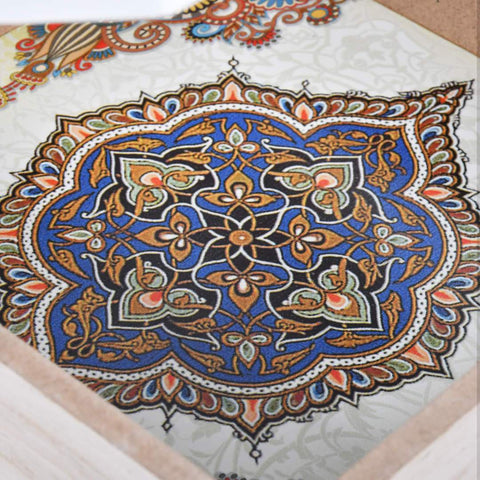 Abrash Pattern Makeup Organizer