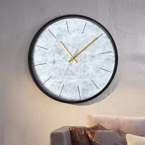 Marble Wall Clock