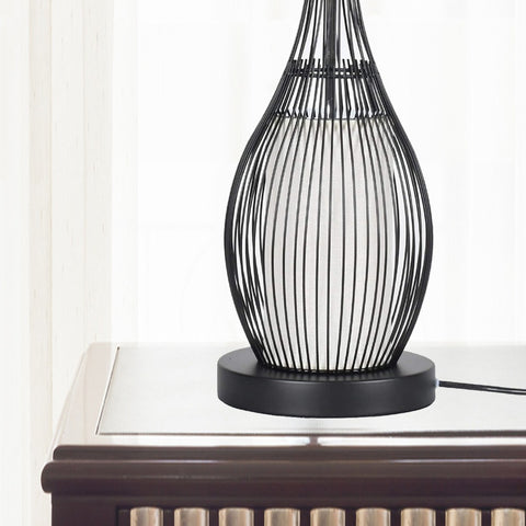Modern Black Net Table Lamp