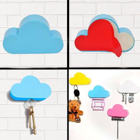 Wall Mounted Cloud Magnet Key Holder