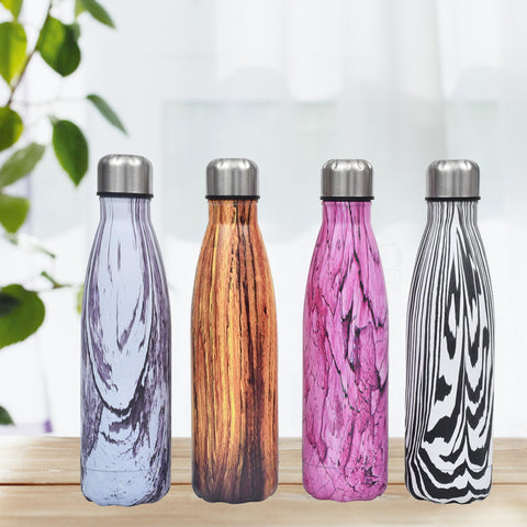 Stainless Steel Bottle- Marble Finish
