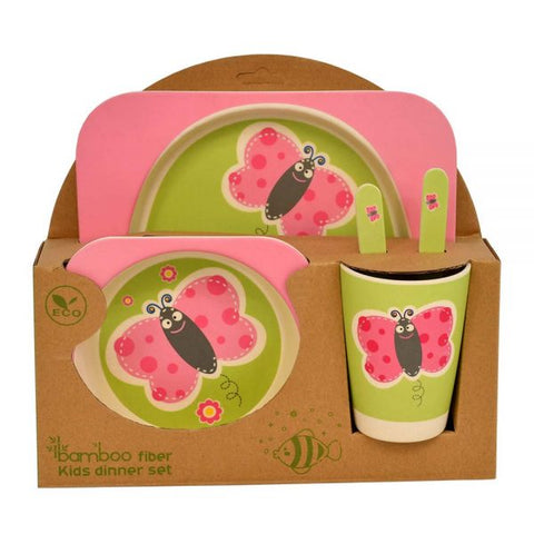 5Pcs Melamine Square Dinnerware Set