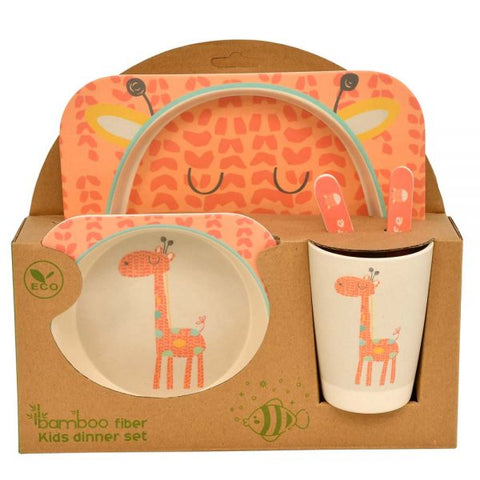 5Pcs Melamine Square Dinnerware Set