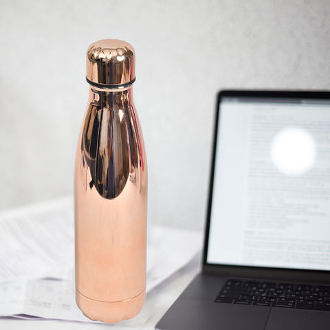 Vacuum Insulated Bottle- Butterscotch Gold