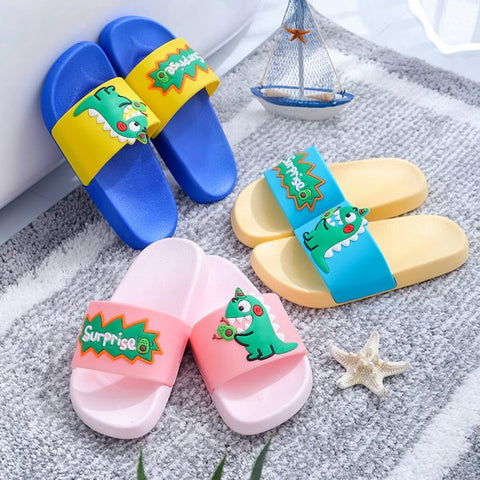 Dinosaur Kids Slippers