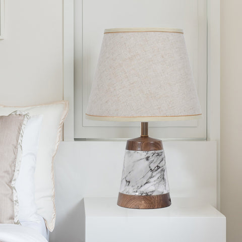 Base Wooden Table Lamp