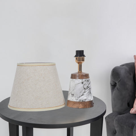 Base Wooden Table Lamp