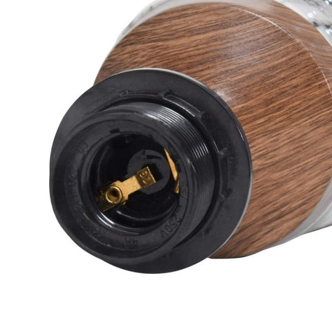 Base Wooden Table Lamp