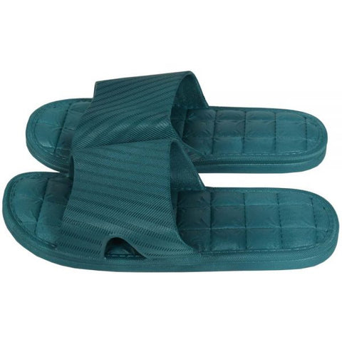 Female Plain Small Square Bottom Slippers