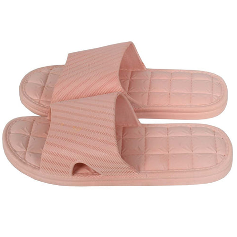 Female Plain Small Square Bottom Slippers