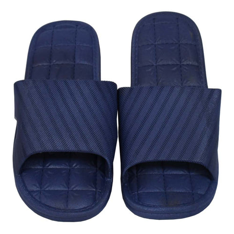 Male-Plain Small Square Bottom Slippers