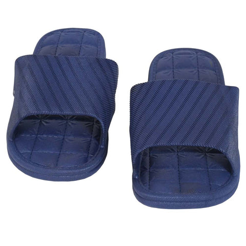 Male-Plain Small Square Bottom Slippers