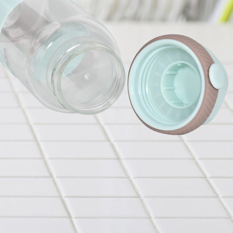 Water Bottle- Classic Ripple Glass