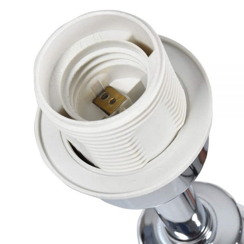 Silver Capsule Table Lamp