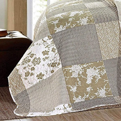 Super Swanky Patchwork Bedspread Set