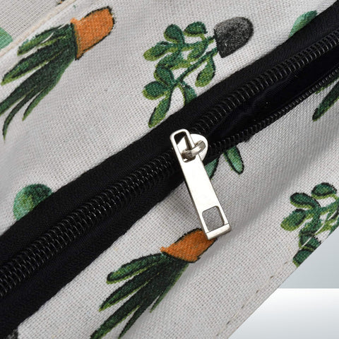 Ladies Tropical Cactus Shoulder Bag