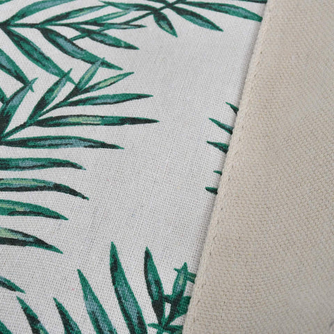 Ladies Tropical Green Leaf Shoulder Bag