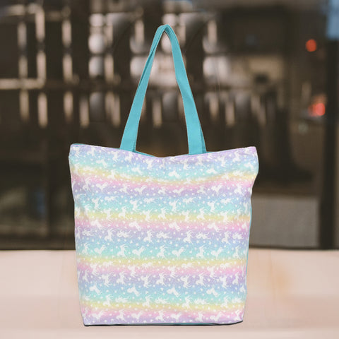 Ladies Unicorn Tote Shoulder Bag