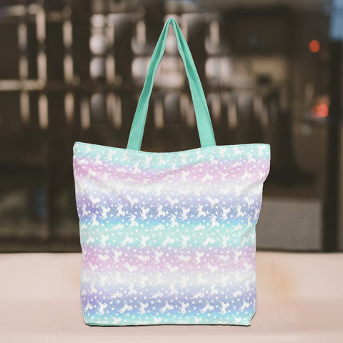 Ladies Unicorn Tote Shoulder Bag