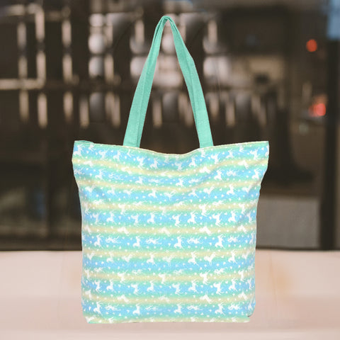 Ladies Unicorn Tote Shoulder Bag