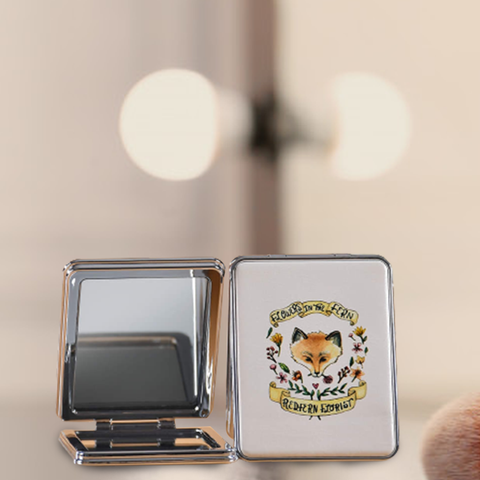 Artistic Design Folding Portable Pocket Mirror