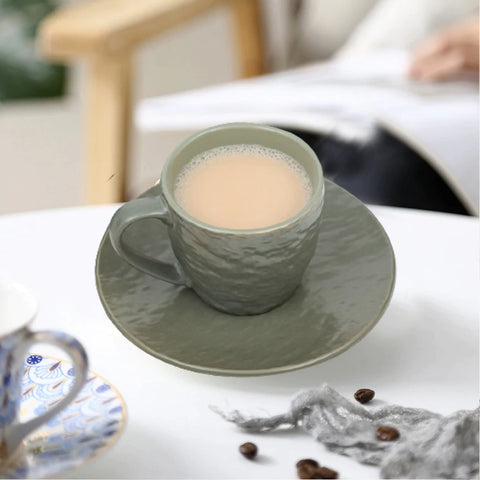 12Pcs Stone Lan Assorted Cup Set