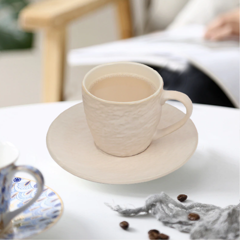 12Pcs Stone Lan Assorted Cup Set