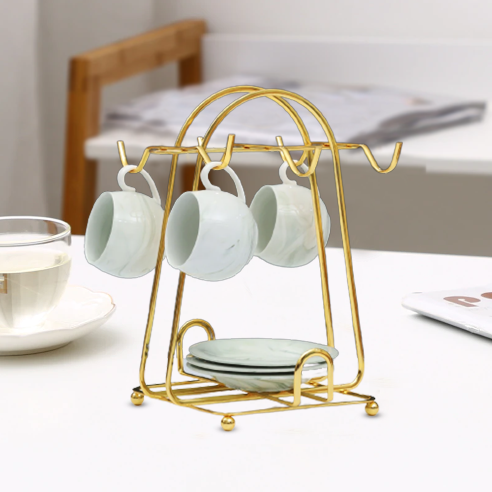 Luxury Metallic Gold Cup Holder – Izanstore