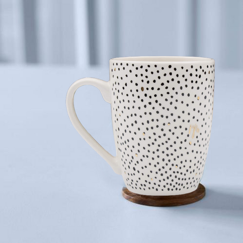 Bone China Dots Mug