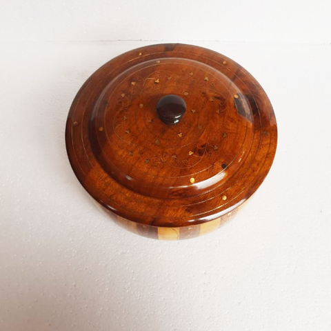 Wooden Hot Pot Round