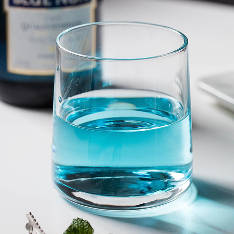 6Pcs Ions Plated Gold Rim Cocktail Glass Set