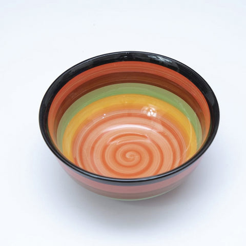 4Pcs Multi Ceramic Food Serving Bowls