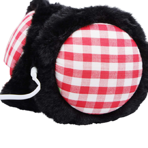 Lady Pure Plush Comfy Warmer Headband Musical Back Earmuffs