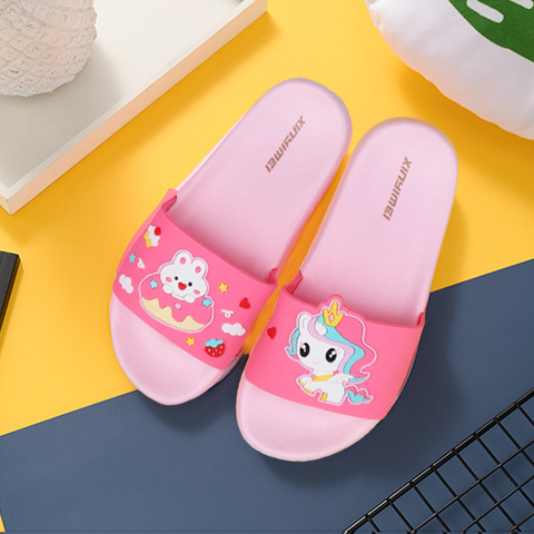 Snug Kitty Cat Design Kids Slipper