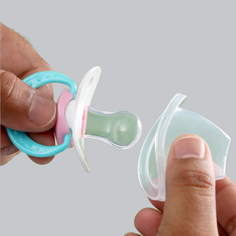 Momeasy Silicone Pacifier With Pacifier Clip