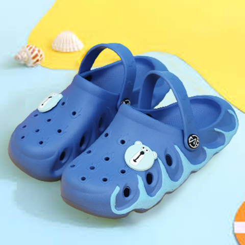 Teddy Bear Logo Crocs Kids Slipper