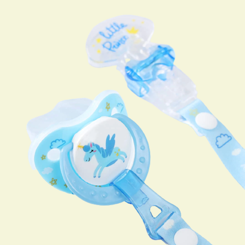 Momeasy Silicone Pacifier With Pacifier Clip