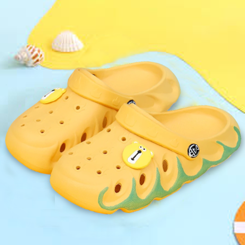 Teddy Bear Logo Crocs Kids Slipper