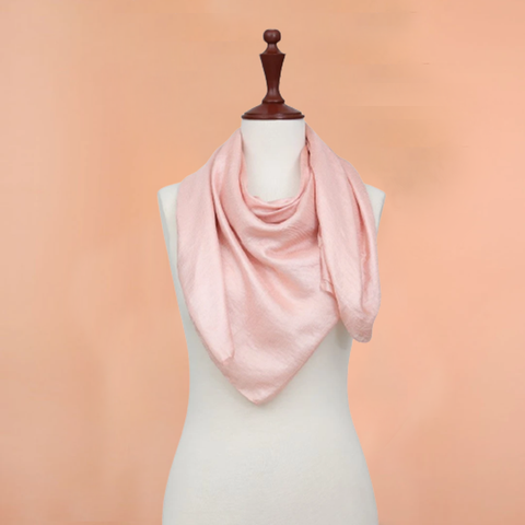 Classic Jewel Chiffon Fabric Plain print Scarves
