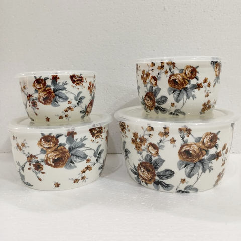 4Pcs Elite Ceramic Sealed Bowls
