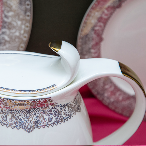 24Pcs Royal Bone China Tea Set