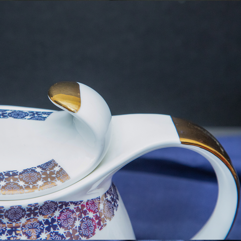 24Pcs Royal Bone China Tea Set