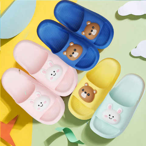 Kids Slipper Canny Bear And Bunny