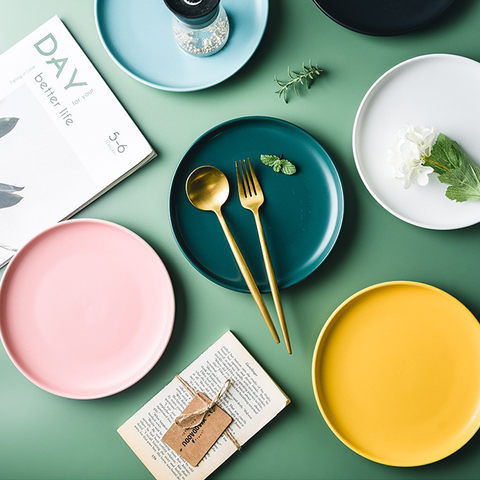 Ceramic Flared Edge Serving Platter