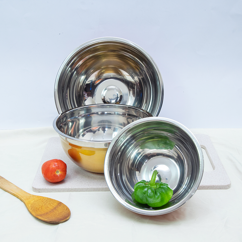 5Pcs Multicolor Stainless Steel Bowls
