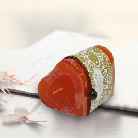 Heart Scented Wax Candle